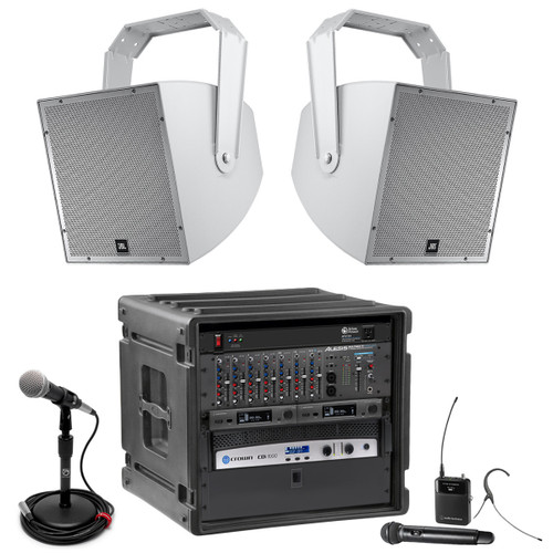Stadium Sound System with 2 JBL All-Weather Stadium Loudspeakers
