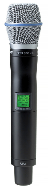 Shure UR2/BETA87C Handheld Wireless Microphone Transmitter (Discontinued)
