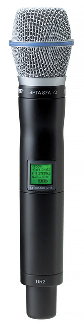 Shure UR2/BETA87A Handheld Wireless Microphone Transmitter (Discontinued)