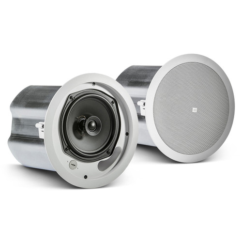 Retail Store Sound System with 28 JBL Control 16C/T In-Ceiling Loudspeakers and Mixer Amplifier