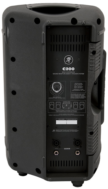 Church Sound System with 2 Mackie C200 Loudspeakers and PPM1008 8-Channel Powered Mixer (Discontinued Components)