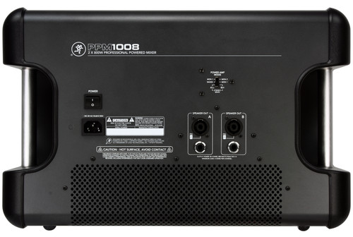 Church Sound System with 2 Mackie C200 Loudspeakers and PPM1008 8-Channel Powered Mixer (Discontinued Components)