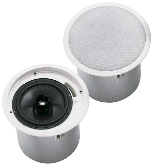 Retail Store Sound System with 8 Electro-Voice EVID C8.2 In-Ceiling Loudspeakers and Bosch PLENA Mixer Amplifier