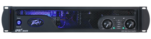 Peavey Power Amplifier Rack Package with 3 IPR2 2000 and Gator Rolling Rack