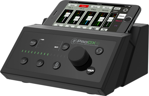 Mackie ProDX4 4 Channel Wireless Digital Mixer (Discontinued)