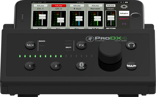 Mackie ProDX4 4 Channel Wireless Digital Mixer (Discontinued)