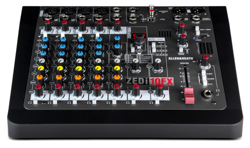 Allen & Heath ZEDi-10FX Hybrid Compact Mixer with 4×4 USB interface and FX