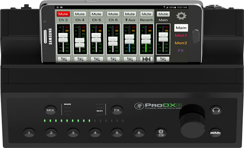 Mackie ProDX8 8 Channel Wireless Digital Mixer (Discontinued)