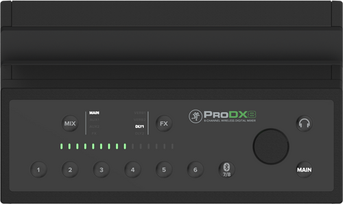 Mackie ProDX8 8 Channel Wireless Digital Mixer (Discontinued)