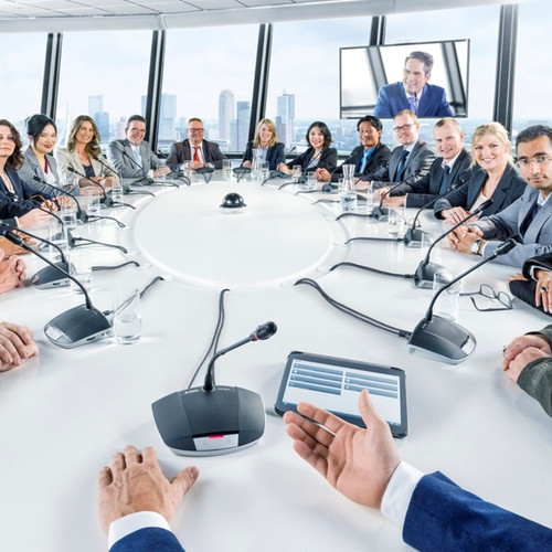 Bosch CCS 1000 D 6 Person Digital Conference and Discussion System (6) CCS 1000 D Mic Stations