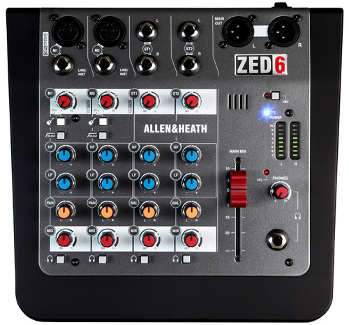 Allen & Heath ZED-6 Compact Analog Mixer