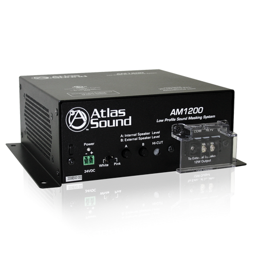 Office Sound Masking System with 3 AtlasIED M1000 Speakers