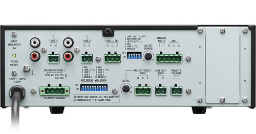 Office Sound Masking System with 2 SD4 Ceiling Speaker Arrays and TOA Mixer Amplifier
