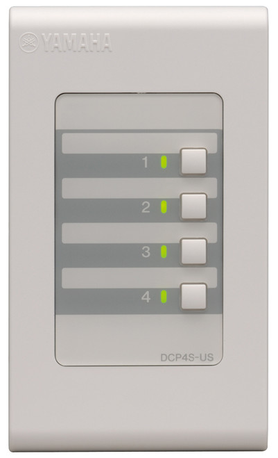 Yamaha DCP4S Wall Mount Control Panel for MTX Series