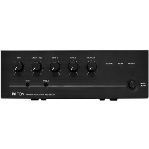 TOA BG-2240D 240W 70V Mixer Power Amplifier
