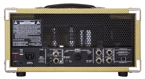 Peavey Classic 20 MH Mini Guitar Amp Head All-Tube 20-Watt Classic