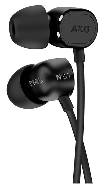 AKG N20U Reference Class In-Ear Headphones with Truly Universal 3 Button Remote (Discontinued)