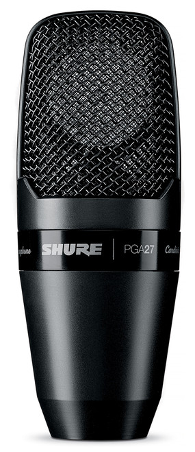 Shure PGA27 Large Diaphragm Side-Address Cardioid Condenser Microphone (Discontinued)