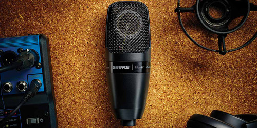 Shure PGA27 Large Diaphragm Side-Address Cardioid Condenser Microphone (Discontinued)