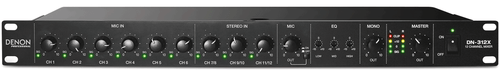 Denon Professional DN-312X 12-Channel Line Mixer with Priority (Discontinued)