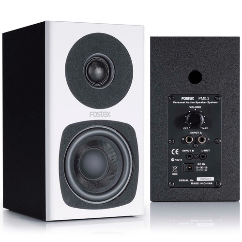Fostex PM0.3d 3" Powered Studio Monitors - Pair (Discontinued)
