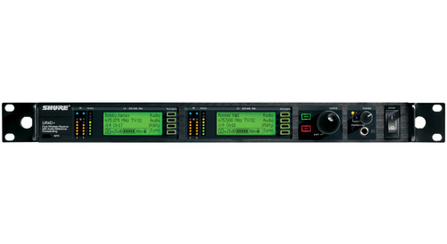 Shure High-End Multi-Channel Wireless UHF-R Microphone Rack System with 8 Handheld Microphones (Discontinued)