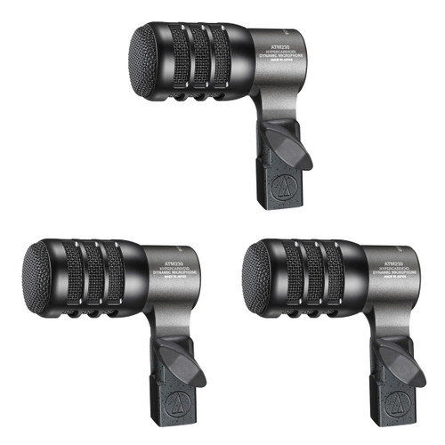 Audio-Technica ATM230PK Hypercardioid Dynamic Instrument Microphone Pack