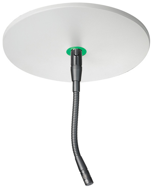 Audio-Technica ATND931aC Cardioid Condenser Gooseneck Microphone with Dante Network Output Power Module