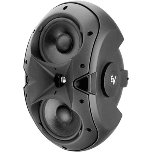 Electro-Voice EVID 6.2T Dual 6" 2-Way Full-Range 600W 70V/100V Surface Mount Loudspeakers - Black Pair
