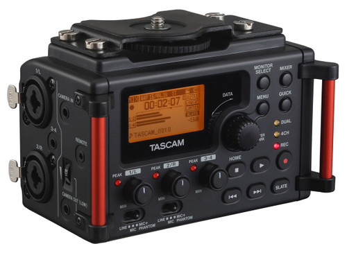 Tascam DR-60DMKII 4 Channel Audio Recorder for DSLR Filmmaking