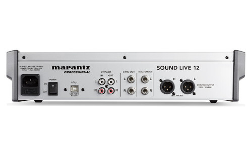 Marantz Professional Sound Live 12 Channel 2 Bus Tabletop Mixer (Discontinued)