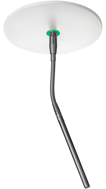 Audio-Technica ATND931aML MicroLine Condenser Gooseneck Microphone with Dante Network Output Power Module