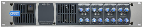 Cloud Electronics 45-50 4 Zone Integrated Mixer Amplifier (Discontinued)