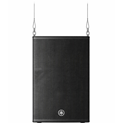 Gym Sound System with 4 Yamaha CHR15 High SPL Loudspeakers with Vertical-Horizontal Suspension Points and Steel Grilles