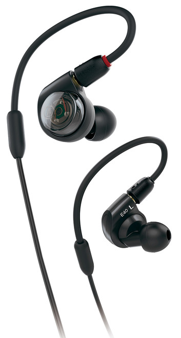 Audio-Technica ATH-E40 Professional In-Ear Monitor Headphones
