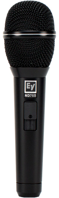 Electro-Voice ND76S Dynamic Cardioid Vocal Microphone with On/Off Switch