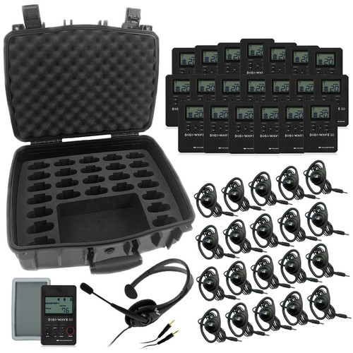 Williams Sound DWS TGS 20 300 1-Way Digi-Wave Tour Guide System 20 (Discontinued)