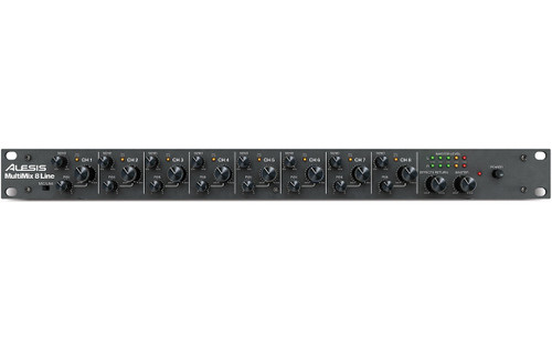 Alesis MultiMix 8 Line 8 Channel Stereo Mixer (Discontinued)