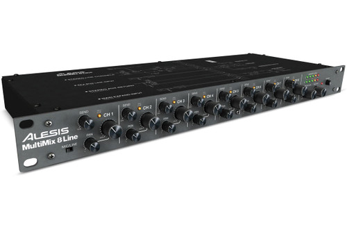 Alesis MultiMix 8 Line 8 Channel Stereo Mixer (Discontinued)