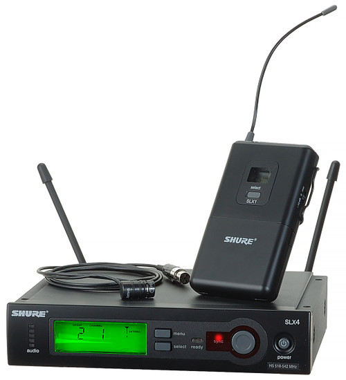 Shure SLX14/84 Wireless Lavalier Microphone System (Discontinued)