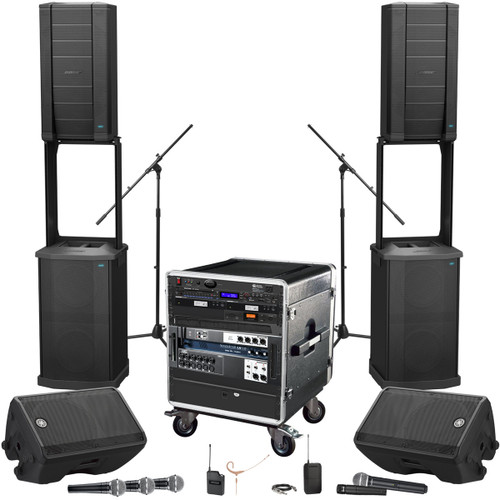 Bose F1 Church Sound System with Soundcraft Ui16 Mixer