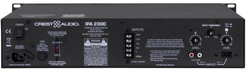 Crest Audio IPA-2300 300W Utility Amplifier