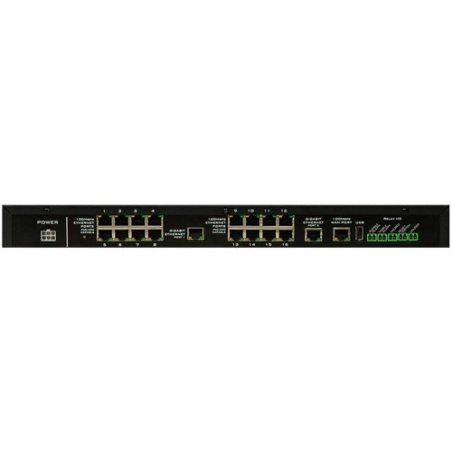 SoundTube STNet-Switch PoE 16-Port Ethernet IP Addressable for SoundTube PoE Speakers (Discontinued)