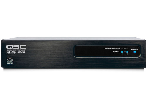 QSC SPA2-200 SPA Series 2 Channel Audio Amplifier