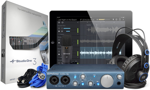 PreSonus AudioBox iTwo Studio Complete Hardware/Software Recording Kit (Discontinued)