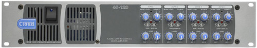 Cloud Electronics 46-120T 4 Zone Integrated Mixer Amplifier (Discontinued)
