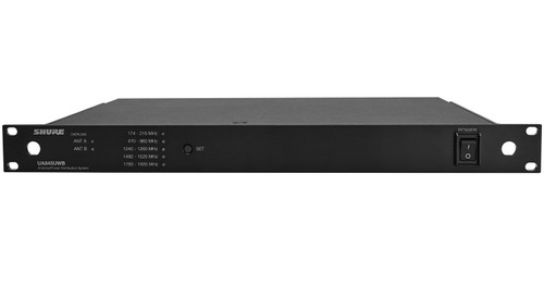 Shure High-End Multi-Channel Wireless UHF-R Microphone Rack System with 16 Wireless Microphones (Discontinued)