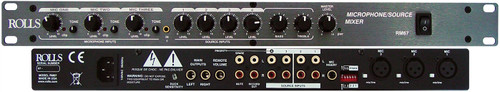 Gymnasium Sound System Rolling Rack Package with Your Choice of Gym Loudspeakers
