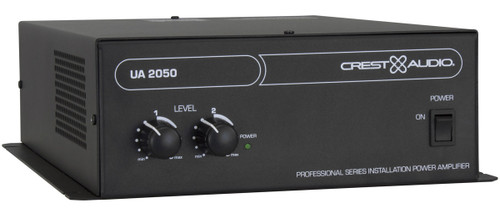 Crest Audio UA-2050 Utility Amplifier 2-In Mono 50-Watt Amplifier 4Ω 70V & 100V (120V or 240VAC) (Discontinued)