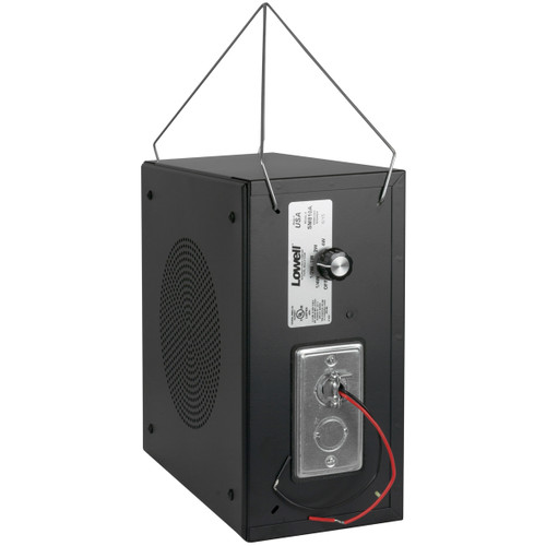 Lowell SM810A UL Listed Sound Masking Speaker - Black